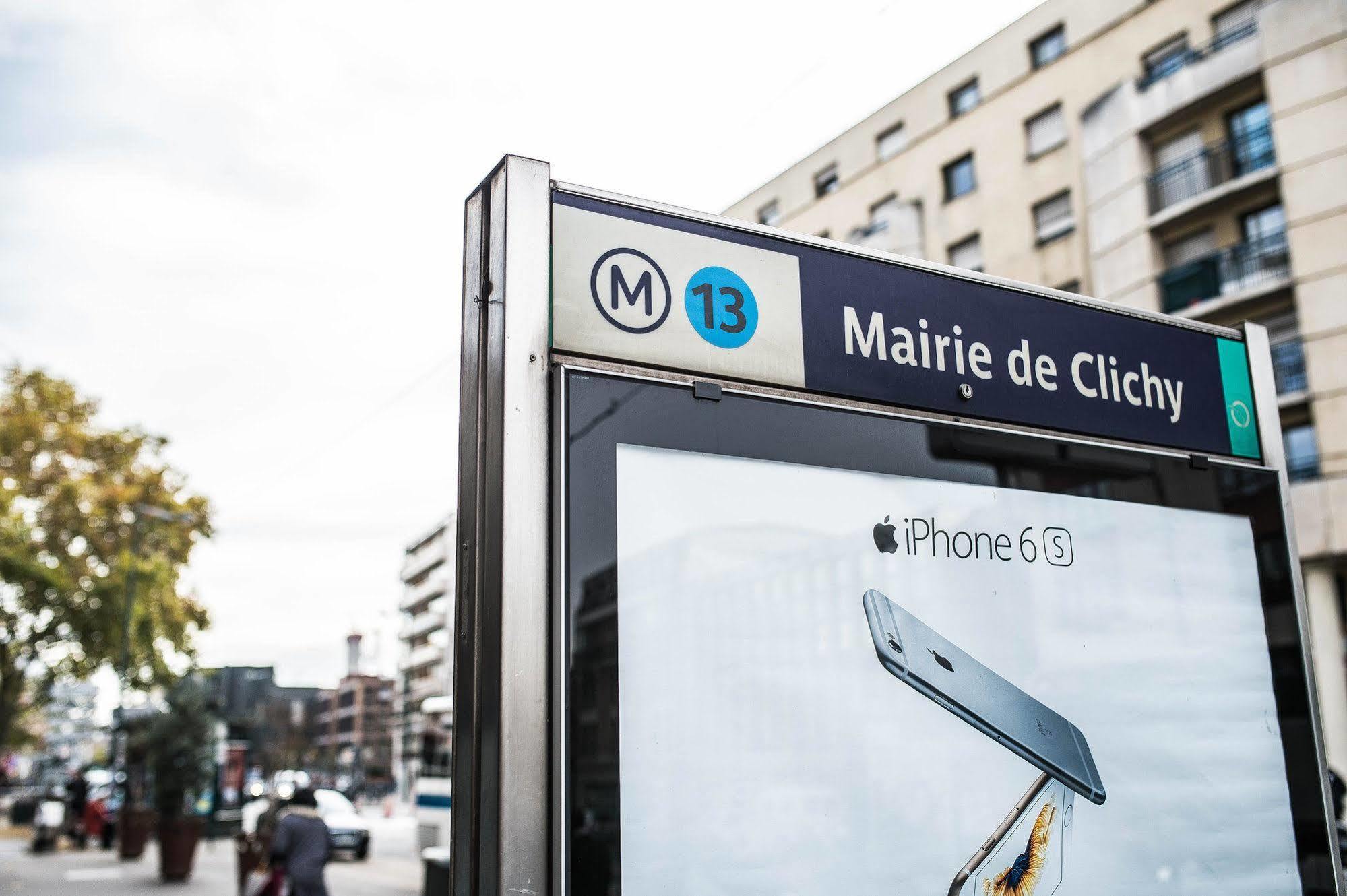 Les Appartements Paris Clichy Esterno foto